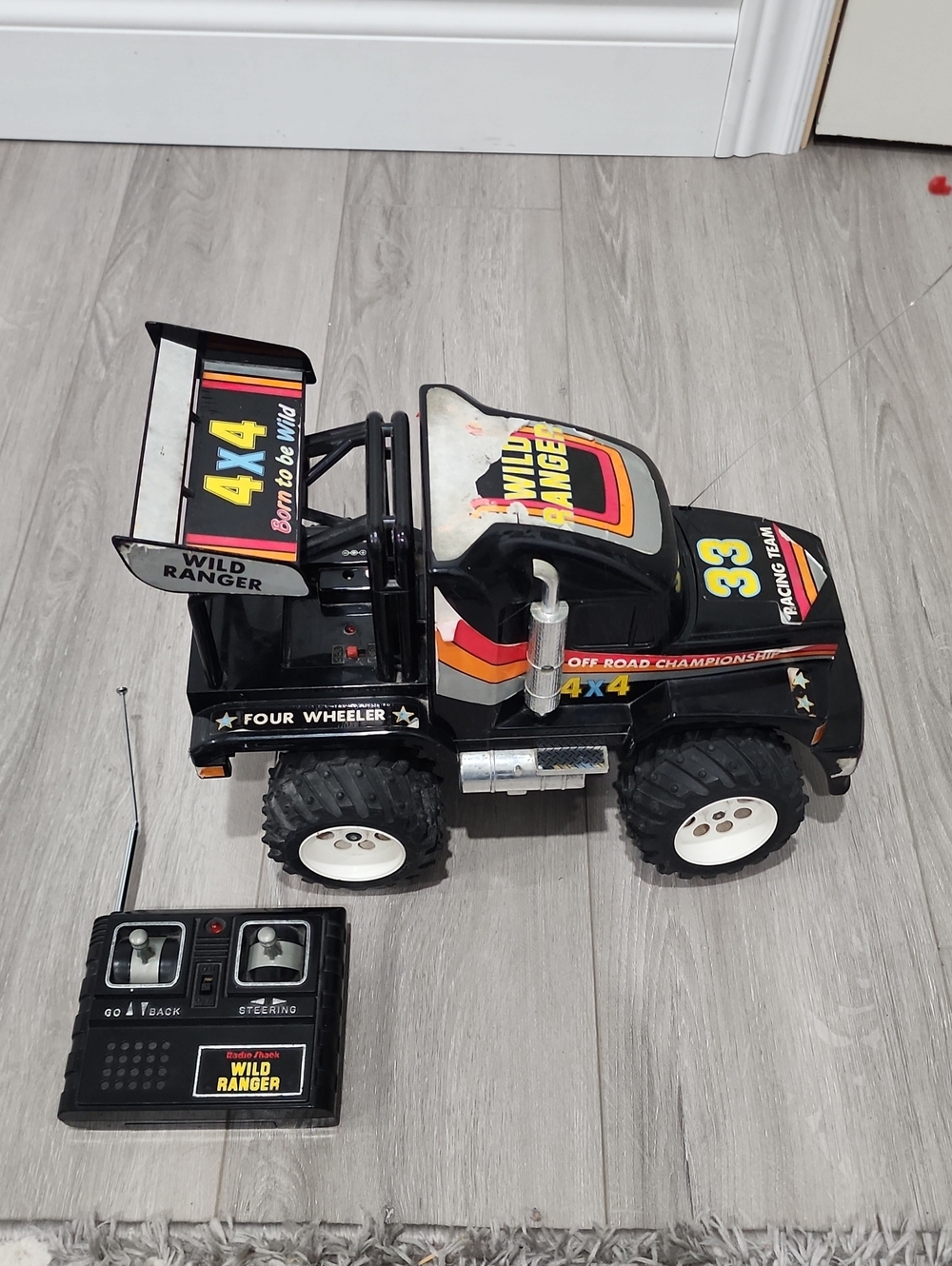 🛻 1989-1990 Radio Shack Wild Ranger 4x4 Radio-Controlled Truck Works